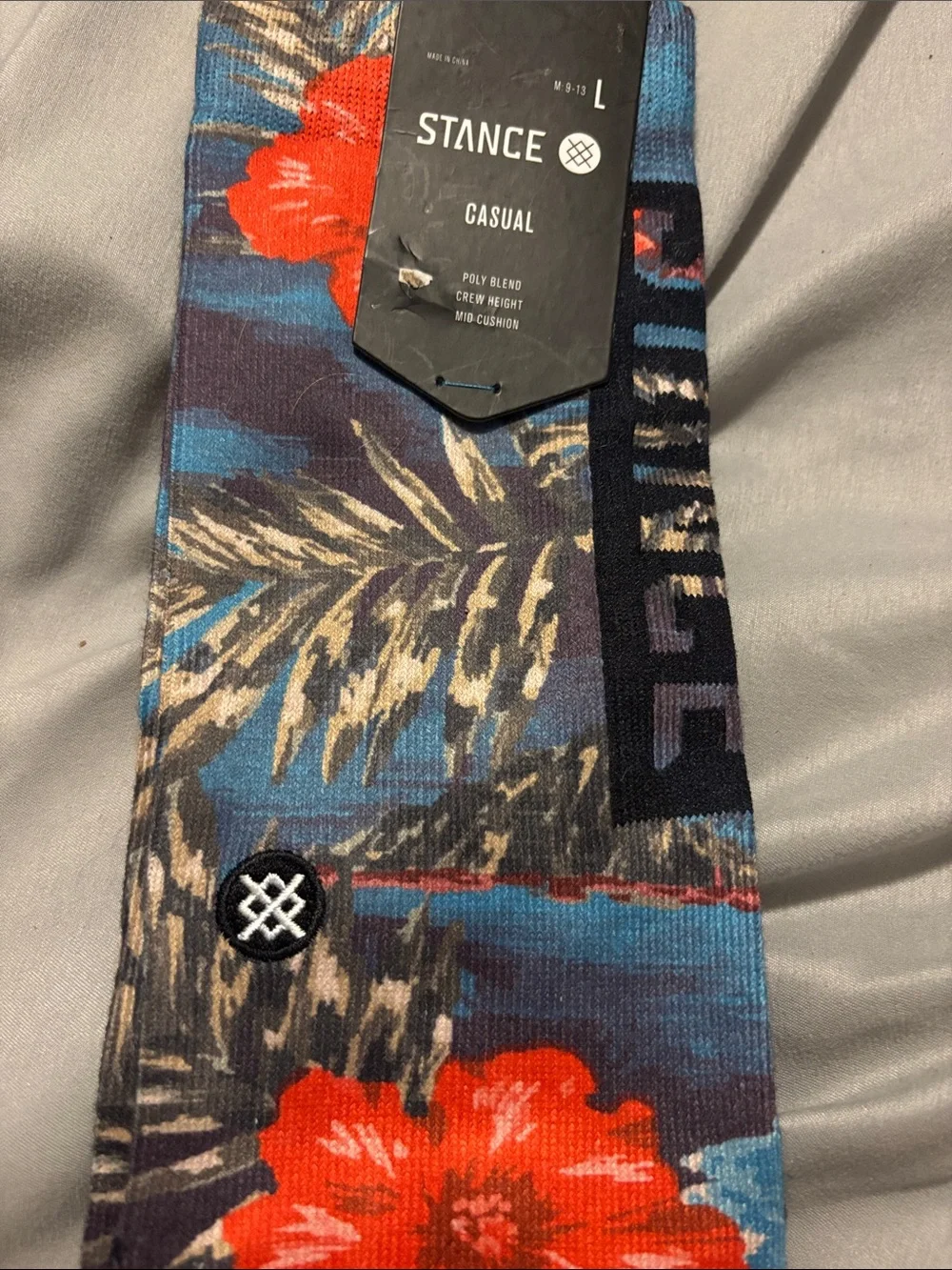 Stance casual mens , teens size Large